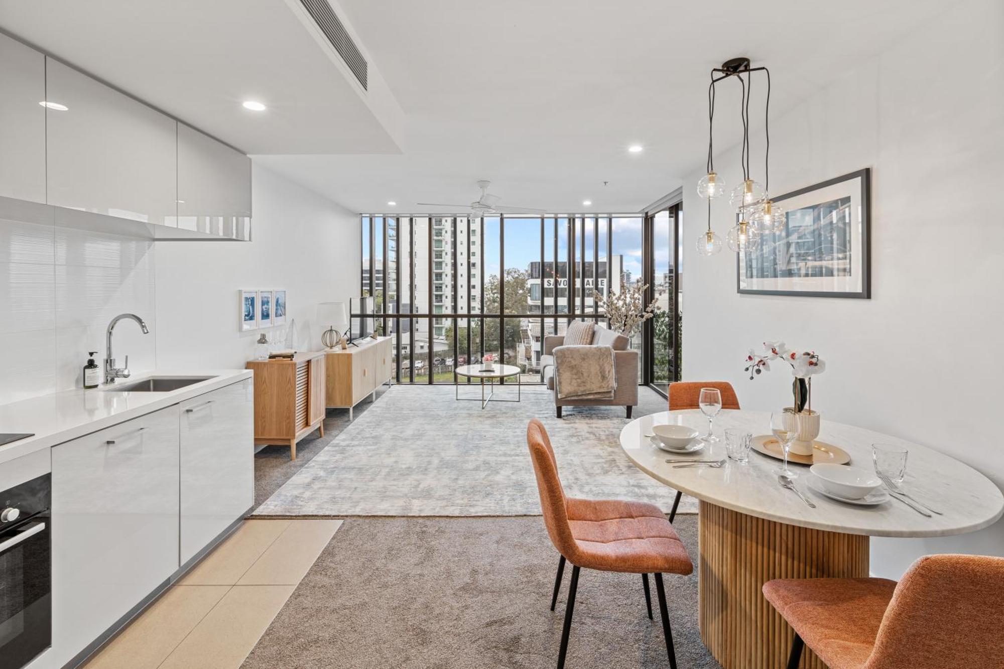 Hearty Milton Apartments Brisbane Exterior foto